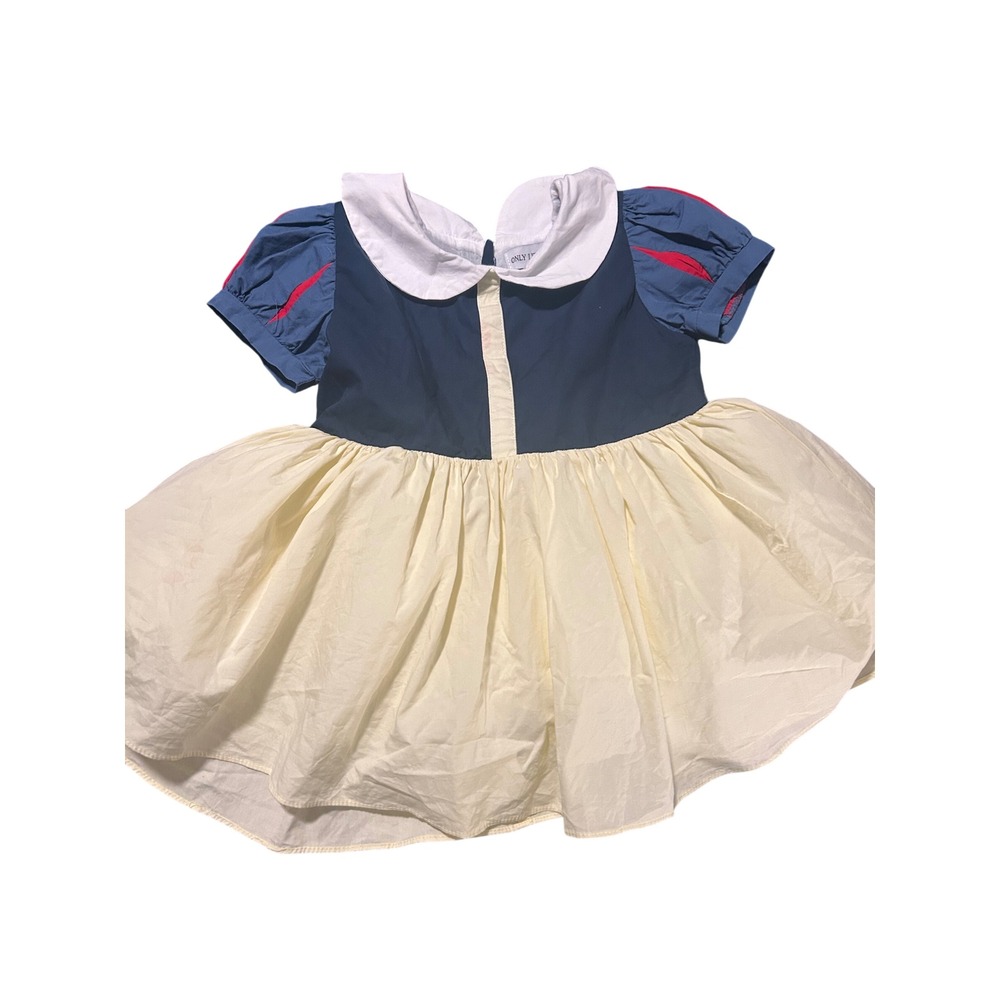 Only Little Once Snow White peplum top Disney princess girls 6/7 navy
